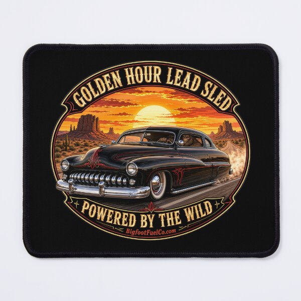 Item preview, Golden Hour Lead Sled Bigfoot Mercury Coupe designed and sold by Bigfoot Fuel Co.