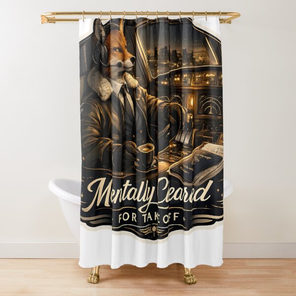Item preview, Mentally Cleared For Takeoff Luxury Aviation Pilot Aesthetic designed and sold by StickyGuys.