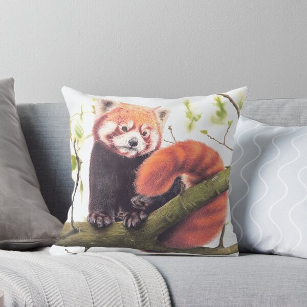 Item preview, Red Panda - 'Pandamonium' designed and sold by CarlaJaneArt.