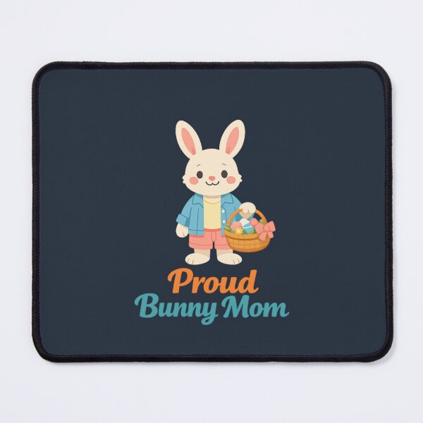 Item preview, Proud Bunny Mom Rabbit Lover Gift Cute Easter Bunny designed and sold by PunchDrop.