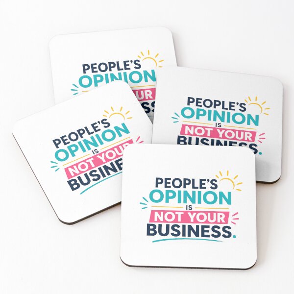 Item preview, Not Your Business designed and sold by Newthingzy.