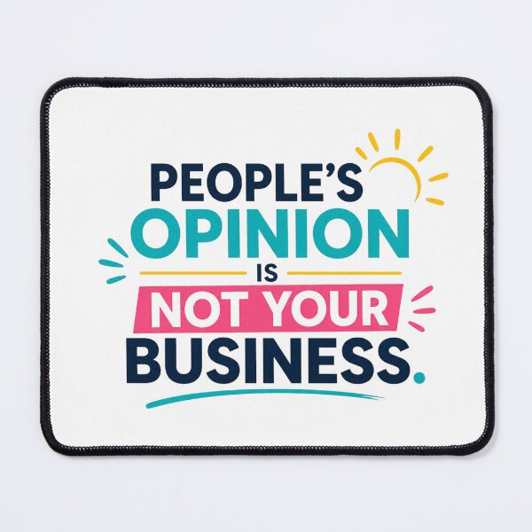 Item preview, Not Your Business designed and sold by Newthingzy.