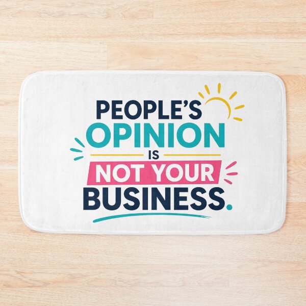 Item preview, Not Your Business designed and sold by Newthingzy.