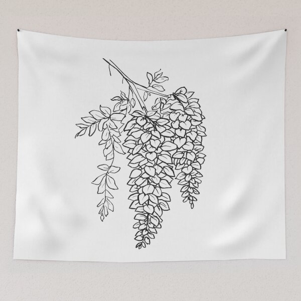 Item preview, Wisteria flowers designed and sold by uunaa.
