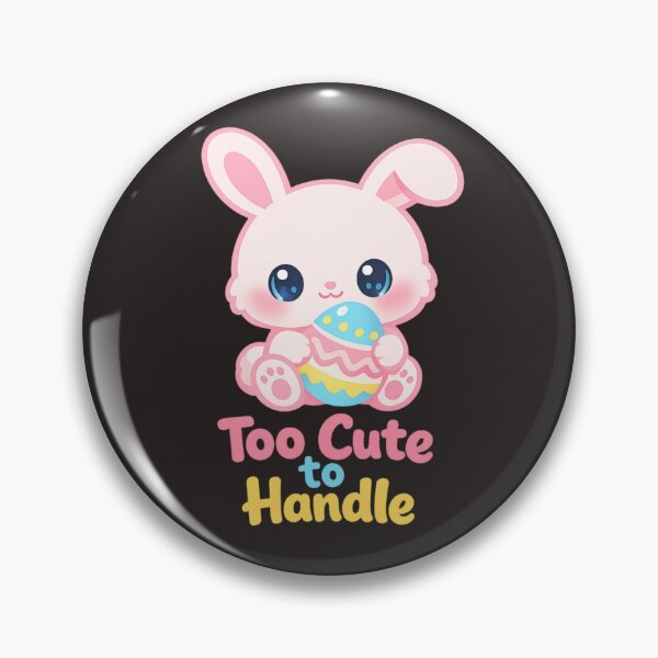 Item preview, Cute Easter Bunny Too Cute To Handle Kawaii Rabbit Gift designed and sold by PunchDrop.