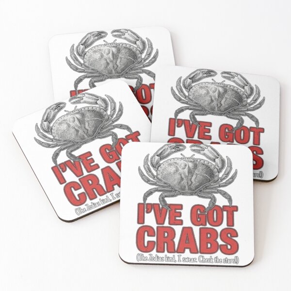 Item preview, I've Got Crabs (The Zodiac Kind, I Swear) designed and sold by Wit & Wear.
