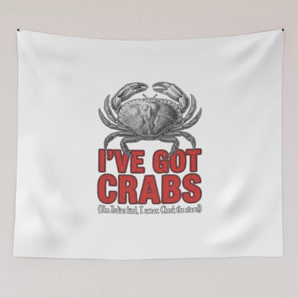 Item preview, I've Got Crabs (The Zodiac Kind, I Swear) designed and sold by Wit & Wear.