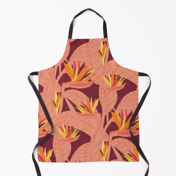 Item preview, SUNSET BIRDS OF PARADISE - Rhubarb designed and sold by Courtney Nicholls.