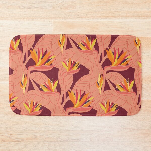Item preview, SUNSET BIRDS OF PARADISE - Rhubarb designed and sold by Courtney Nicholls.