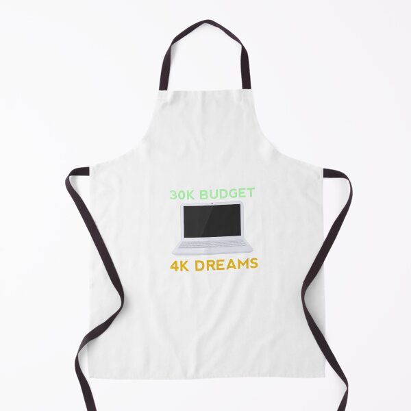 Item preview, 30k Budget 4k Dreams - Tech Humor Laptop Design designed and sold by TaimToons.