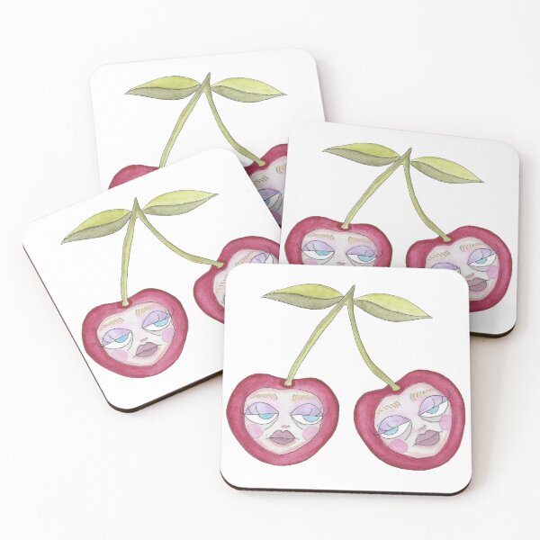 Item preview, Pretty Little Cherry Ladies designed and sold by IvyLuru.