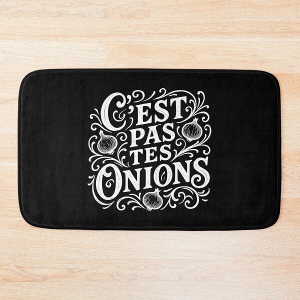 Item preview, C'est Pas Tes Oignons Funny French Onion Humor designed and sold by AntiqueImages.