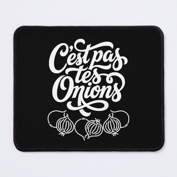 Item preview, C'est pas tes Oignons None of Your Business French designed and sold by AntiqueImages.