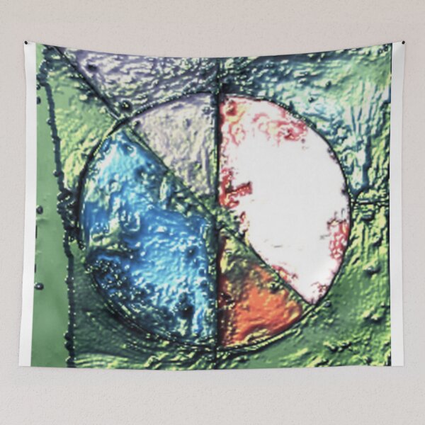 Item preview, Abstract Fluidic Texture TF 1.1 colorful geometric abstract design designed and sold by SmashingDeals.