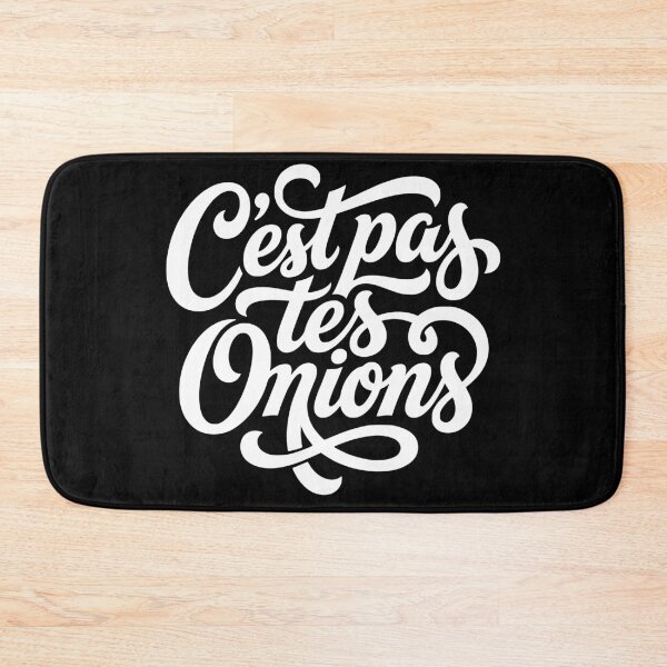 Item preview, C'est pas tes Oignons French Mind Your Own Business designed and sold by AntiqueImages.