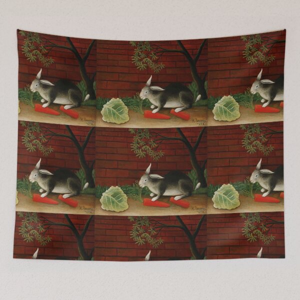 Item preview, Rabbit Henri Rousseau Art designed and sold by ArtUnova.