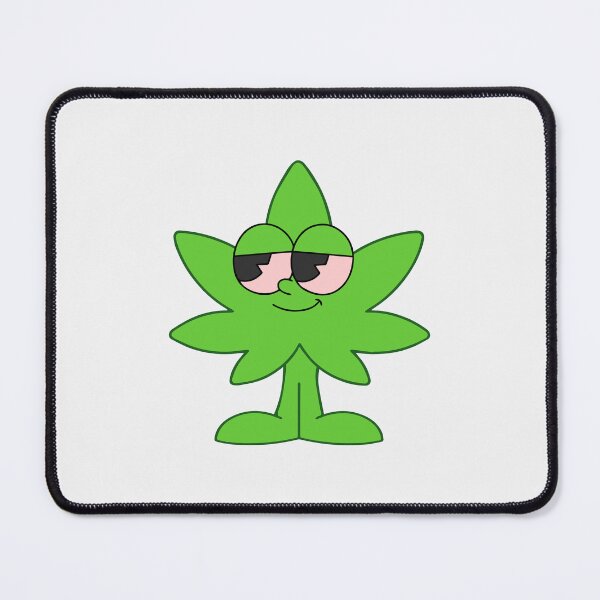 Item preview, Stoned Weed Leaf - Chill Cannabis 420 Design designed and sold by Cannaxes Studio.
