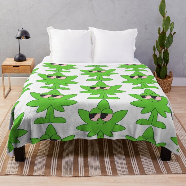 Item preview, Stoned Weed Leaf - Chill Cannabis 420 Design designed and sold by Cannaxes Studio.