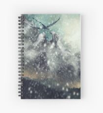 Snowstorm Spiral Notebook