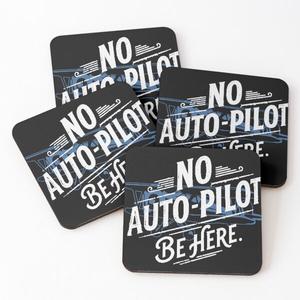 Item preview, No Auto-Pilot. Be Here. designed and sold by JoseloRochaArt.