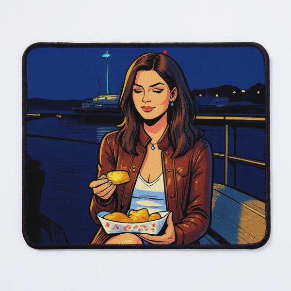 Item preview, Lederbraun Kabeljau und Pommes designed and sold by pjd94.