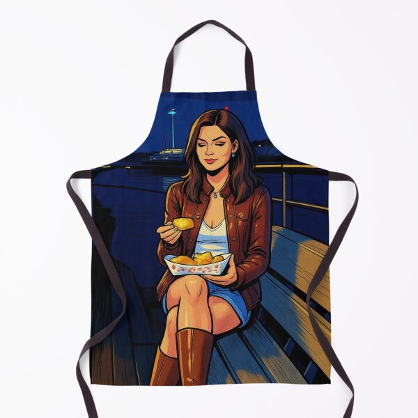 Item preview, Lederbraun Kabeljau und Pommes designed and sold by pjd94.