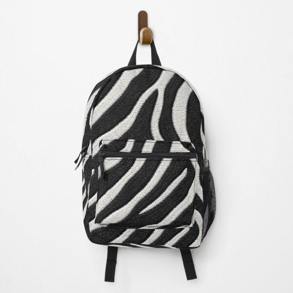 Item preview, Embroidered Zebra pattern designed and sold by AIEverything.