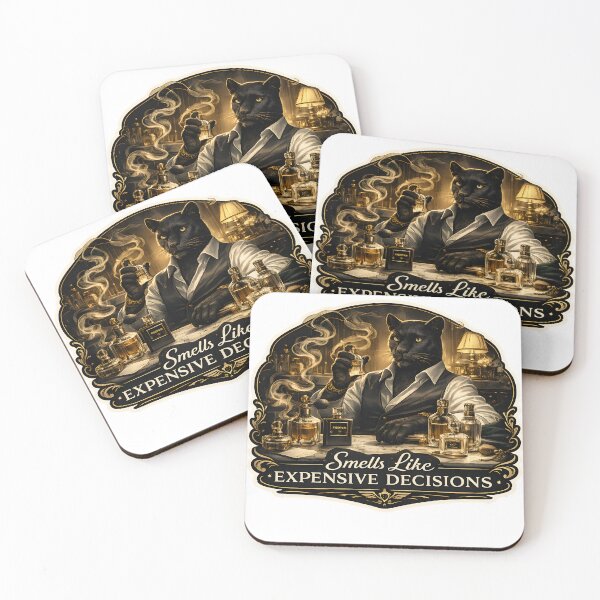Item preview, Smells Like Expensive Decisions Luxury Perfume Editorial Aesthetic designed and sold by StickyGuys.