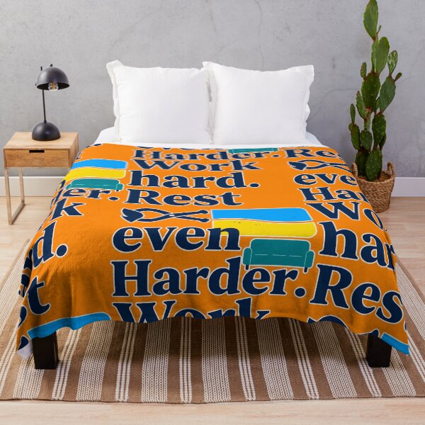 Item preview, Work Hard Rest Even Harder Beach Lifestyle Design designed and sold by Topoartispp.