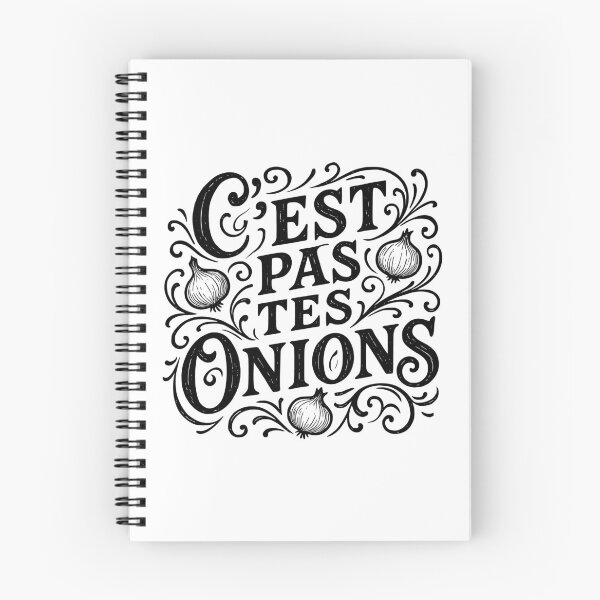 Item preview, C'est Pas Tes Onions French for None of Your Business designed and sold by AntiqueImages.