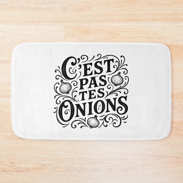 Item preview, C'est Pas Tes Onions French for None of Your Business designed and sold by AntiqueImages.