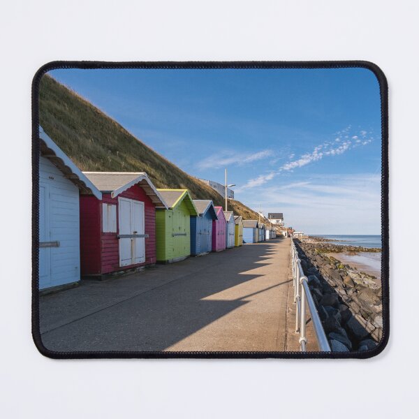 Item preview, Beach huts along the promenade in Sheringham, Norfolk Coast designed and sold by yackers1.