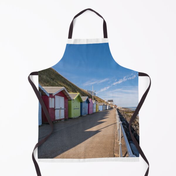 Item preview, Beach huts along the promenade in Sheringham, Norfolk Coast designed and sold by yackers1.