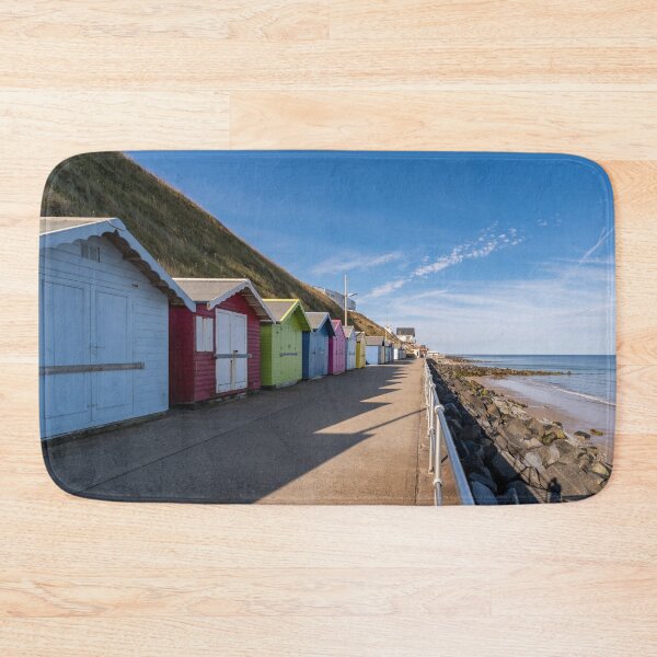 Item preview, Beach huts along the promenade in Sheringham, Norfolk Coast designed and sold by yackers1.