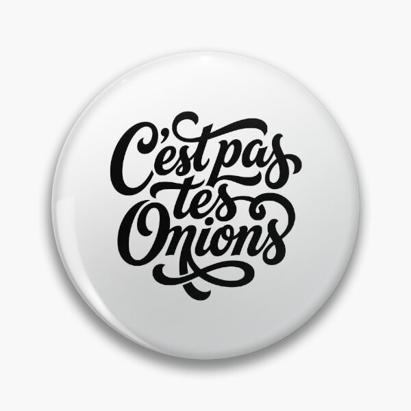 Item preview, C'est Pas Tes Oignons None Of Your Business French designed and sold by AntiqueImages.
