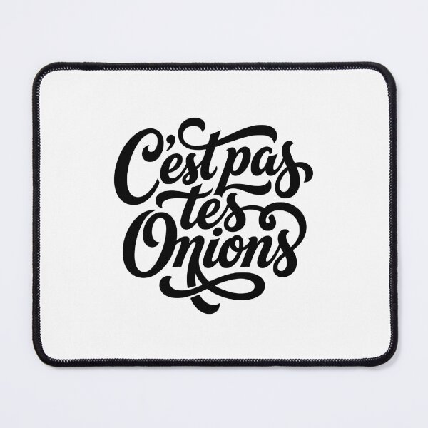 Item preview, C'est Pas Tes Oignons None Of Your Business French designed and sold by AntiqueImages.