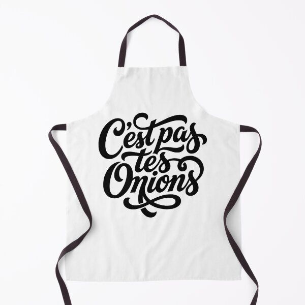Item preview, C'est Pas Tes Oignons None Of Your Business French designed and sold by AntiqueImages.
