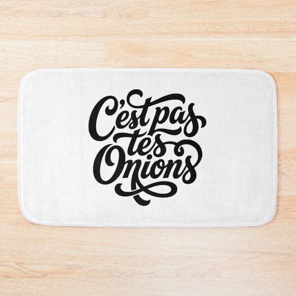Item preview, C'est Pas Tes Oignons None Of Your Business French designed and sold by AntiqueImages.
