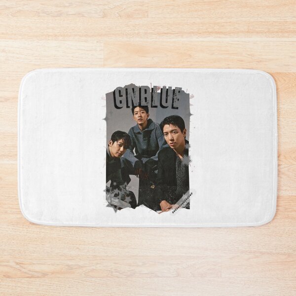 Item preview, CNBLUE Kpop Group Black and White Collage Digital Art Portrait designed and sold by AJUNICE STUDIO.