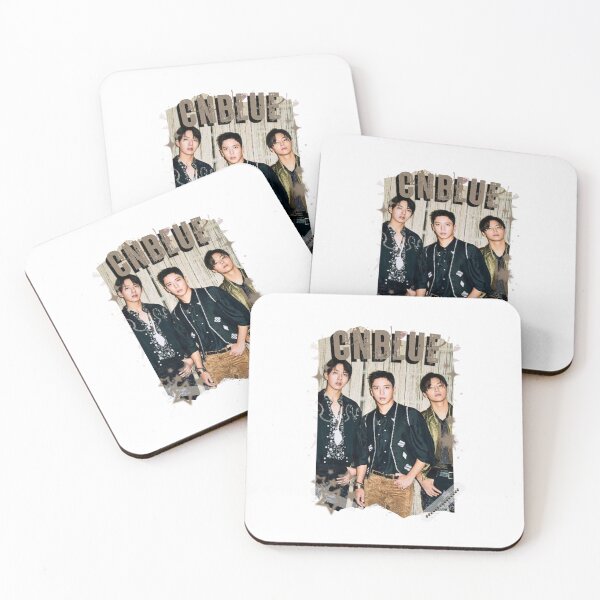 Item preview, CNBLUE Kpop Group Band Collage Digital Art Portrait designed and sold by AJUNICE STUDIO.