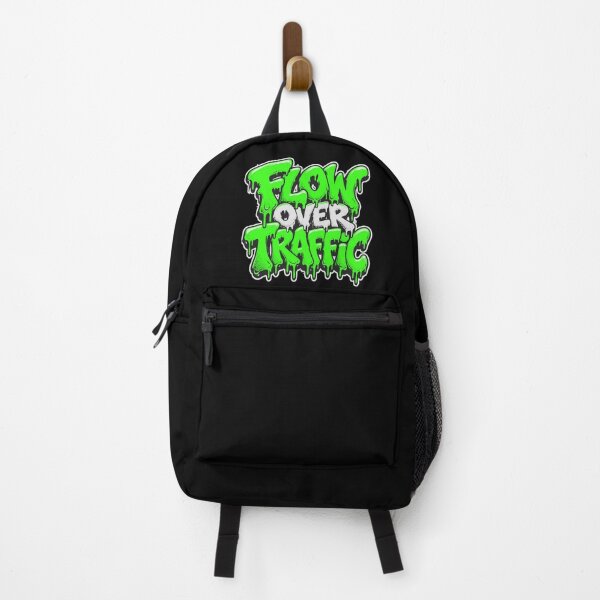 Item preview, Flow Over Traffic - Urban Biker Graffiti Slime Design designed and sold by ChainPower.