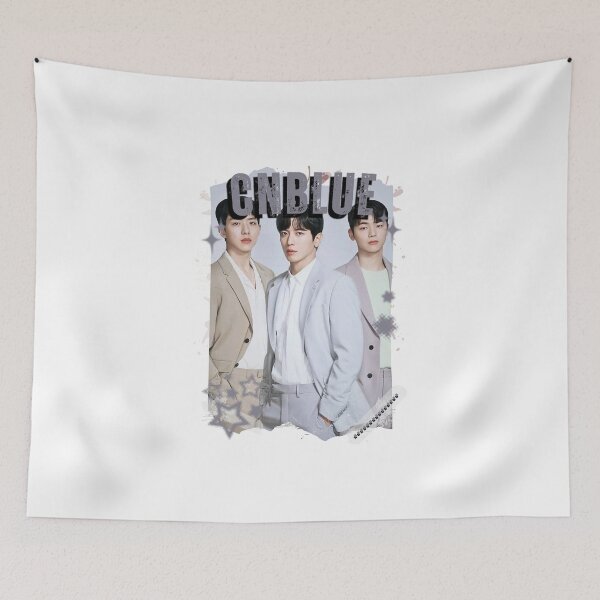 Item preview, CNBLUE Kpop Group Band Collage Digital Art Portrait designed and sold by AJUNICE STUDIO.