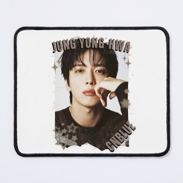 Item preview, CNBLUE Jung Yong-hwa Kpop Group Band Collage Digital Art Portrait designed and sold by AJUNICE STUDIO.