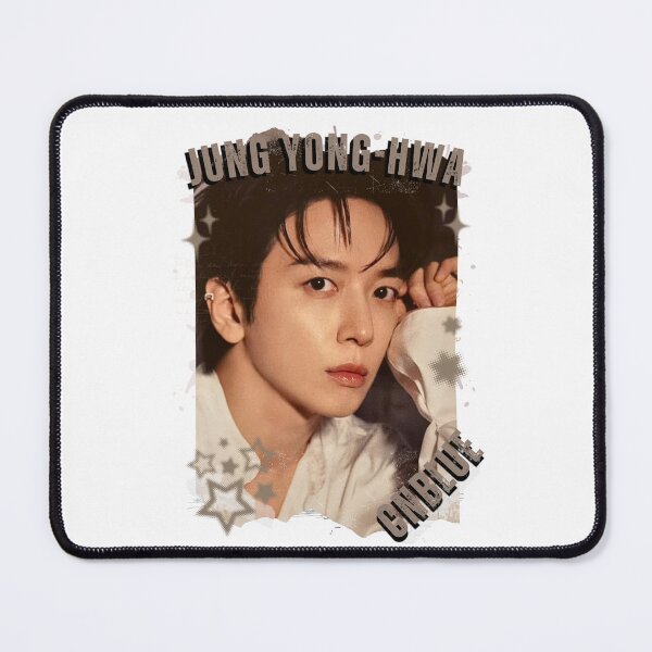 Item preview, CNBLUE Jung Yong-hwa Kpop Group Band Collage Digital Art Portrait designed and sold by AJUNICE STUDIO.