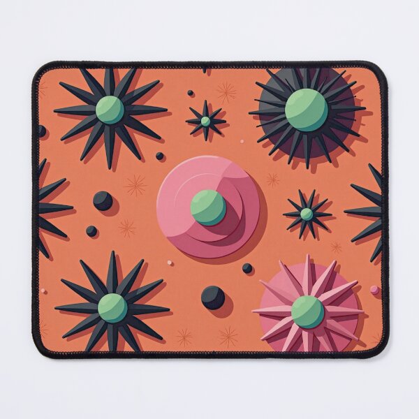 Item preview, Retro Starburst Mid-Century Pop Pattern designed and sold by mittie101.