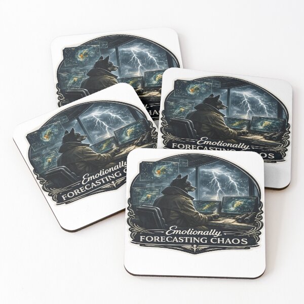 Item preview, Emotionally Forecasting Chaos Luxury Storm Observatory Aesthetic designed and sold by StickyGuys.