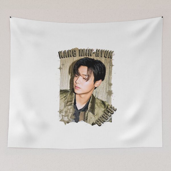 Item preview, CNBLUE Kang Min-hyuk Kpop Group Band Collage Digital Art Portrait designed and sold by AJUNICE STUDIO.