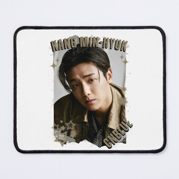 Item preview, CNBLUE Kang Min-hyuk Kpop Group Band Collage Digital Art Portrait designed and sold by AJUNICE STUDIO.