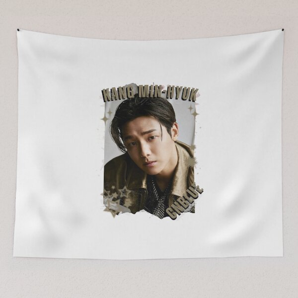 Item preview, CNBLUE Kang Min-hyuk Kpop Group Band Collage Digital Art Portrait designed and sold by AJUNICE STUDIO.
