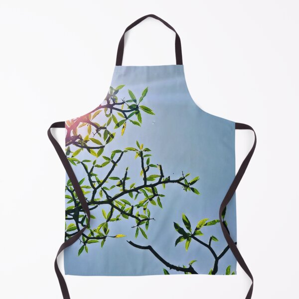 Item preview, Sunlight Green Leaves Against Blue Sky | Minimal Nature Aesthetic Photography designed and sold by Anicoa.